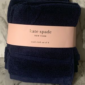Kate Spade wash cloths, NWT